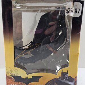 DC Comics Batman Begins Kurt Adler Glass Christmas Ornament Flying Pose